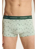 Pánské boxerky 2PAK 44521 SS26 zelená/šedá - Henderson Pánské boxerky 2PAK 44521 SS26 zelená/šedá - Henderson
