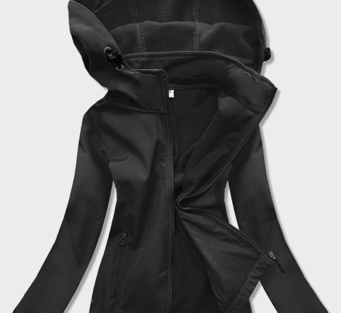 Černá dámská trekkingová bunda (HH018-1)