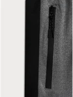 Tmavě šedé pánské sportovní kraťasy (8K281-5) Tmavě šedé pánské sportovní kraťasy (8K281-5)