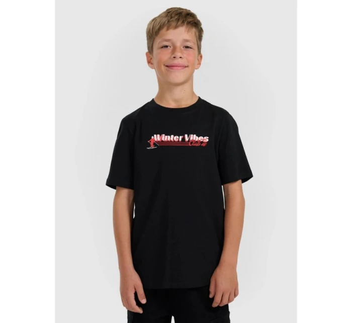 Chlapecké tričko s potiskem 4F 4FJRAW25TTSHM3168-20S dětské