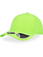 Recy Feel 6 panelová kšiltovka green fluo model 22479384 - Atlantis Headwear Recy Feel 6 panelová kšiltovka green fluo model 22479384 - Atlantis Headwear