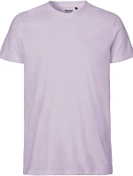 Neutral O 61001 Pánské tričko z bio bavlny 77.6101 dusty purple