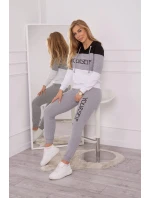 Sada s potiskem Sama černá+šedá Sada s potiskem Sama černá+šedá