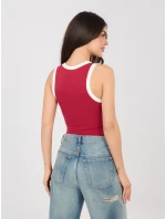 Top model 22024830 ciemny czerwony - FPrice Top model 22024830 ciemny czerwony - FPrice