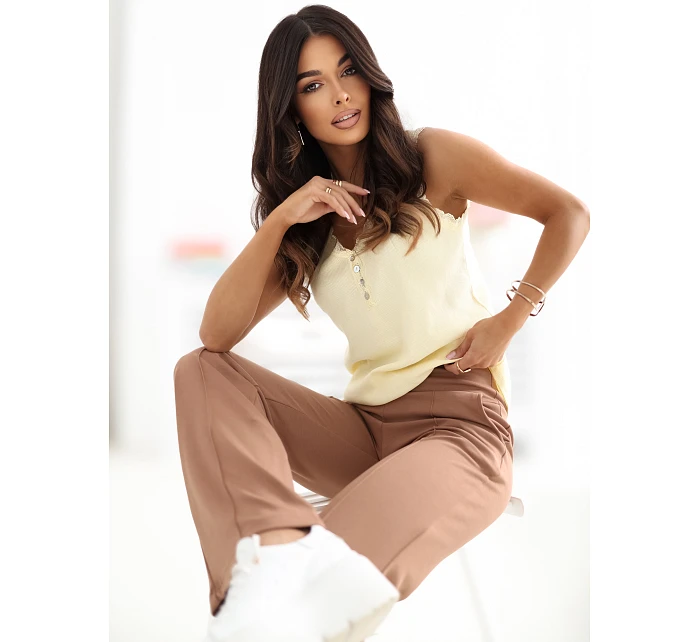 Top MI TP KS 22528.96 světle žlutá