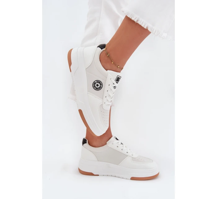 Dámské tenisky na platformě Big Star HI-POLY SYSTEM – bílé Dámské tenisky na platformě Big Star HI-POLY SYSTEM – bílé