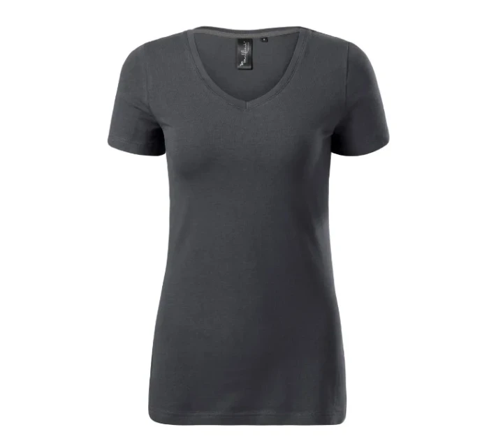 Action V-neck tričko dámské light anthracite