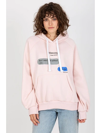 Mikina oversize model 231337 Ex Moda