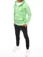 Pánská mátová a černá tepláková souprava Dstreet model 21967178 - FashionStreet