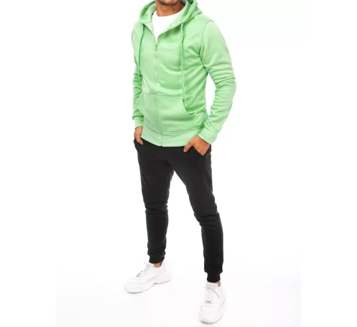 Pánská mátová a černá tepláková souprava Dstreet model 21967178 - FashionStreet