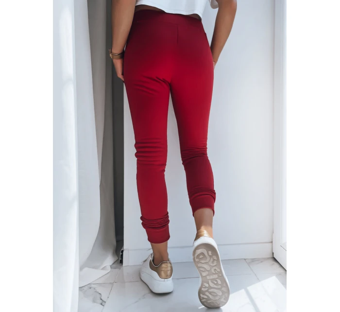 Dámské tepláky FITS bordó model 21967676 - Dstreet Dámské tepláky FITS bordó model 21967676 - Dstreet