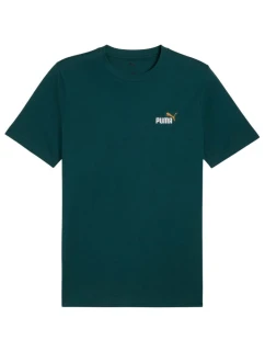Pánské tričko Puma Ess 2 Color Small No. 1 Logo Tee sea green 684717 75 pánské
