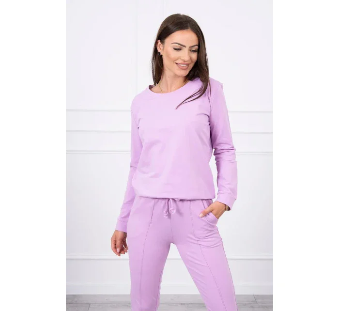 Fialová tepláková souprava