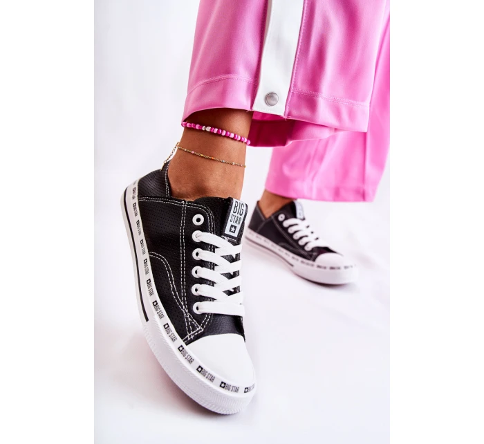 Dámské Tenisky Big Star černé model 21526327 - Big Star Shoes Dámské Tenisky Big Star černé model 21526327 - Big Star Shoes