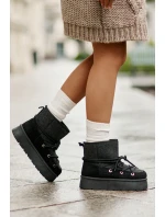 Sněhule S Na Platformě Černé model 21676673 - Boto Sněhule S Na Platformě Černé model 21676673 - Boto