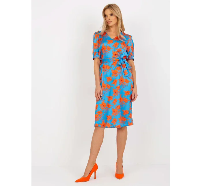 LK SK 508948 šaty.78 modrá LK SK 508948 šaty.78 modrá