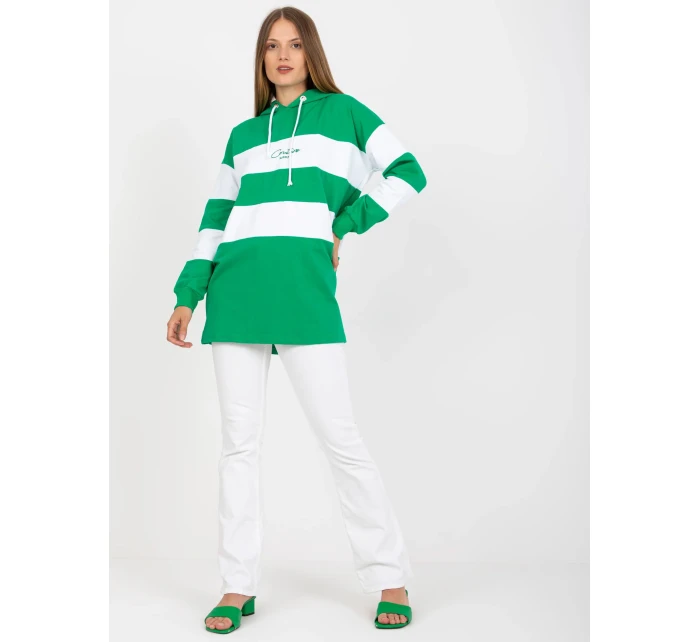 Mikina RV BL 8074.98 bílá a zelená