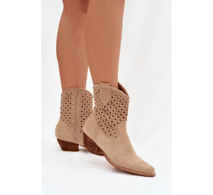 Boty na podpatku  model 223853 Step in style