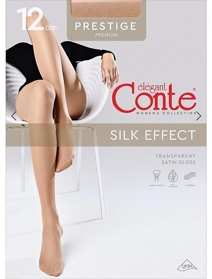 Conte Prestige punčocháče 12 den 5 XL Conte Prestige punčocháče 12 den 5 XL