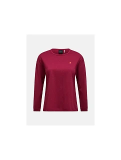 Tričko PEAK PERFORMANCE Trail Longsleeve Men, hnědé