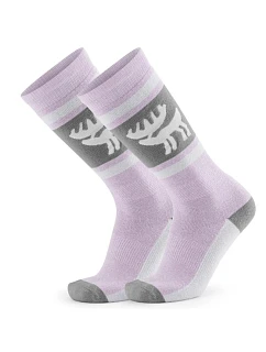 Qunature zimowe skarpety termiczne różowe 35-38