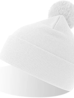 WindS Pletená čepice s bambulí white model 22450551 - Atlantis Headwear
