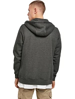 BY 012 Mikina s kapucí z těžké bavlny model 22433715 heather grey - Build your Brand BY 012 Mikina s kapucí z těžké bavlny model 22433715 heather grey - Build your Brand