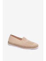 Dámské espadrilky Vinceza Béžové Dámské espadrilky Vinceza Béžové