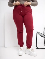 RV DR 6301.88 tepláky bordó