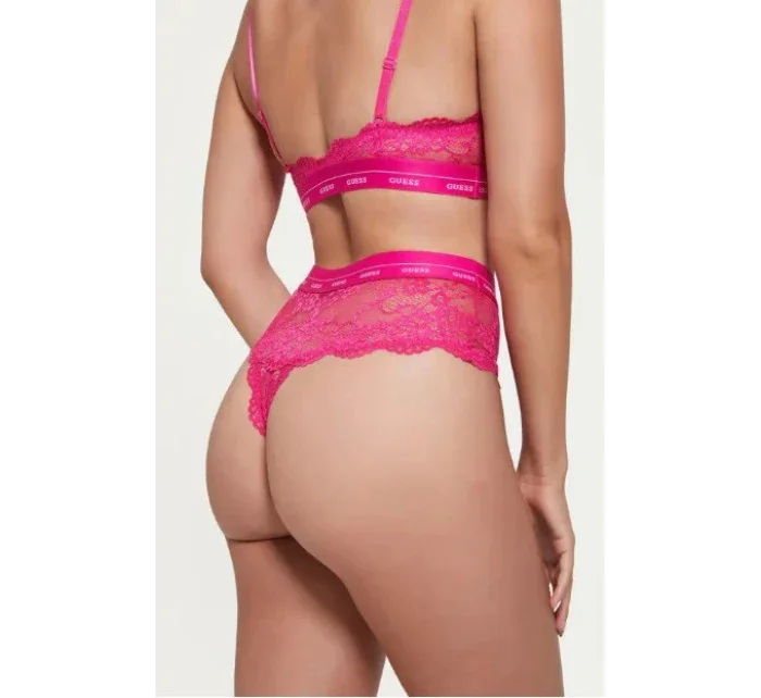 Dámská podprsenka braletka O0BC00PZ01C A604 malinová - Guess Dámská podprsenka braletka O0BC00PZ01C A604 malinová - Guess