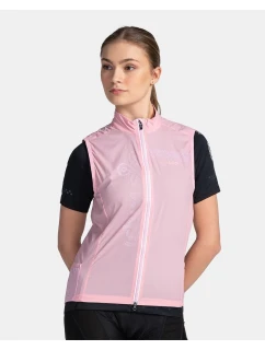 Dámská běžecká vesta Flow-w Růžová - Kilpi