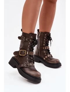 Šněrovací vyšší model 219841 Step in style