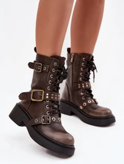 Šněrovací vyšší model 219841 Step in style