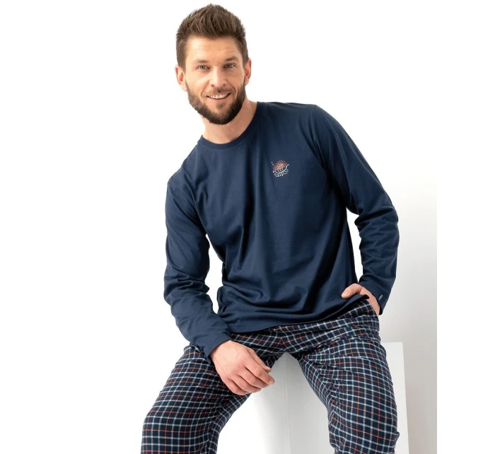 Pánské pyžamo MNS model 21293133 B25 délka/r M2XL - Key