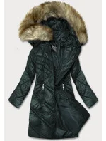 PIKOWANA KURTKA DAMSKA ZIELONA model 21245734 - Glakate