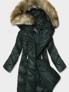 PIKOWANA KURTKA DAMSKA ZIELONA model 21245734 - Glakate