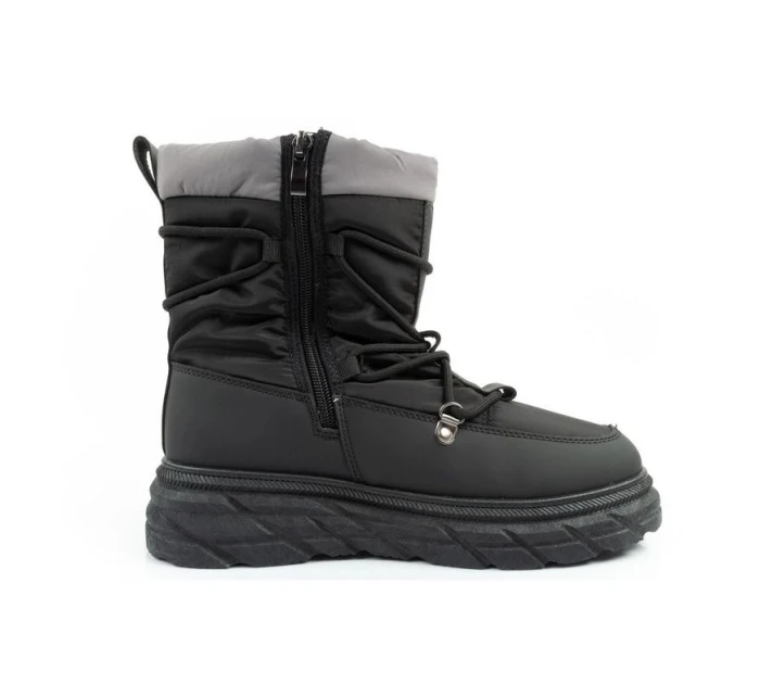 Lee Cooper dámská sportovní obuv zimní trekingová zateplená černá šedá dámské