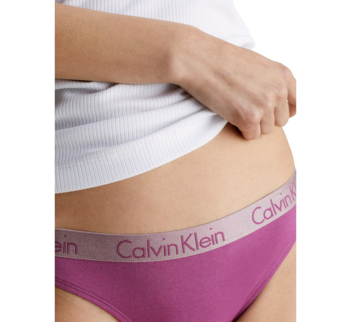 Calvin Klein Spodní prádlo Tanga 000QD3539EVAE Fialová
