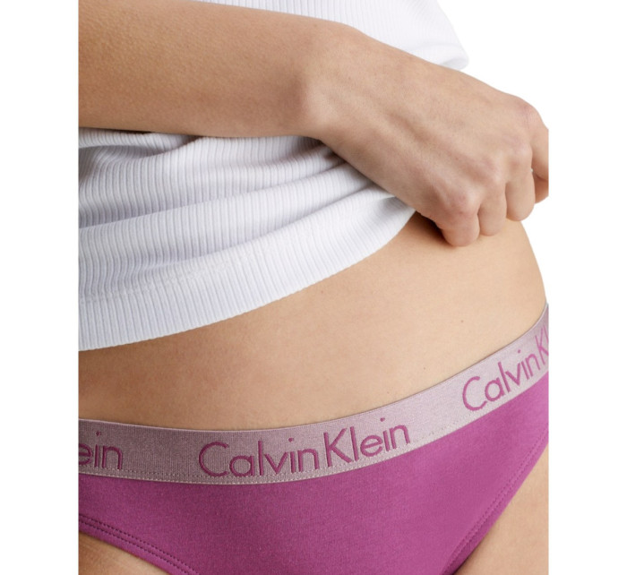 Calvin Klein Spodní prádlo Tanga 000QD3539EVAE Fialová