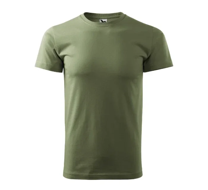 Basic tričko pánské khaki Basic tričko pánské khaki