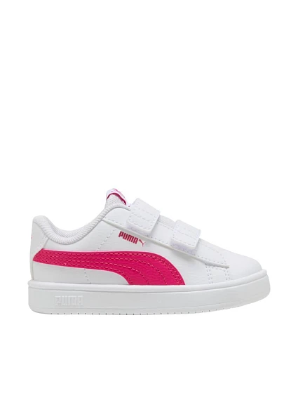 Dětské boty Puma Rickie Classic V Inf, bílo-růžové, 394254, velikost 24 Dětské boty Puma Rickie Classic V Inf, bílo-růžové, 394254, velikost 24