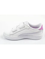 Dětské sportovní boty Puma Smash 3.0 – bílé kožené módní tenisky Dětské sportovní boty Puma Smash 3.0 – bílé kožené módní tenisky