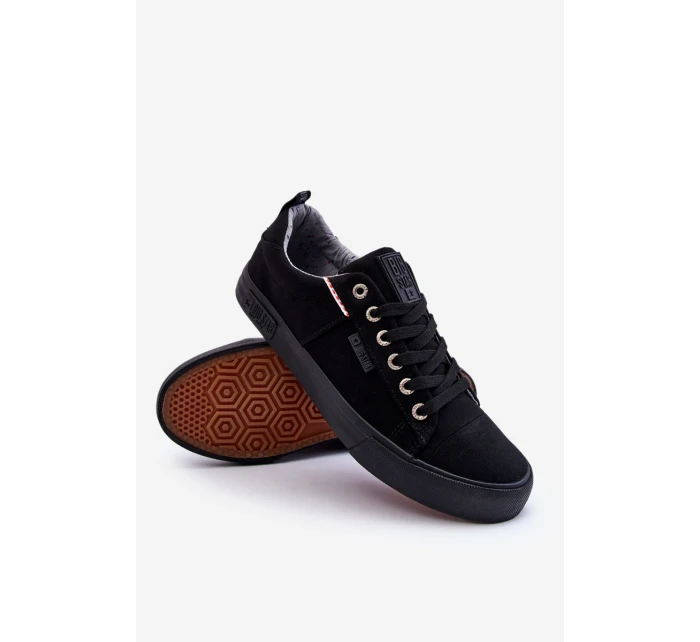 Pánské nízké Materiál tenisky Big Star KK174002 Černá