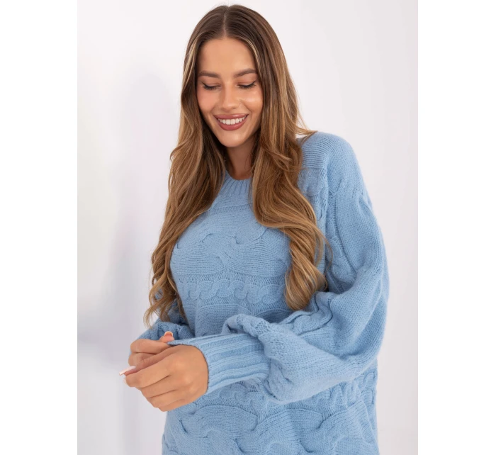 Sweter AT SW model 21234028 jasny niebieski - FPrice