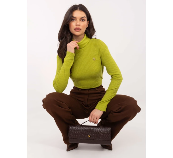Svetr LK SW 510184.01P limetkově zelený