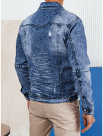 Pánská tmavě modrá džínová bunda Dstreet TX4688