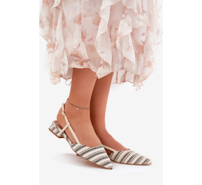 Dámské Baletky  béžové - Marquiiz