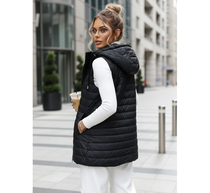 Dámská vesta černá Dstreet model 21967831 - FashionStreet Dámská vesta černá Dstreet model 21967831 - FashionStreet