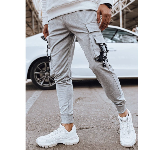 Pánské bojové kalhoty šedé Dstreet model 21973473 - FashionStreet