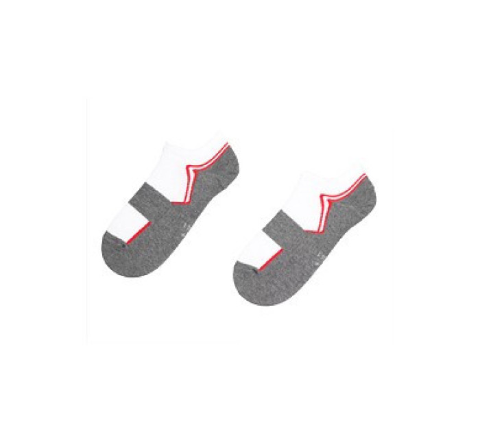 Pánské kotníkové ponožky Wola Sportive W91.1N3 Ag+ vzor